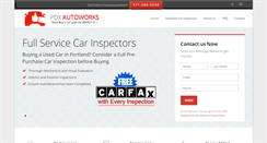 Desktop Screenshot of pdxautoworks.com